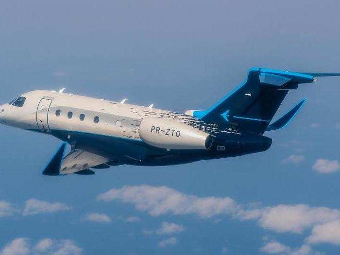 The Praetor 500 can fly nearly 3,700 miles, more than 300 miles further than the Legacy 450 on which it