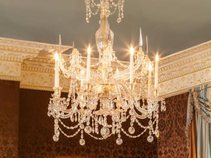 ... or glittering chandeliers.