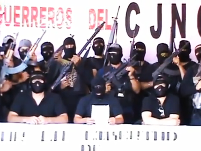 The Jalisco New Generation cartel, or CJNG