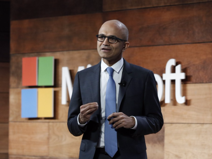 Satya Nadella: "I have learned so much from him."