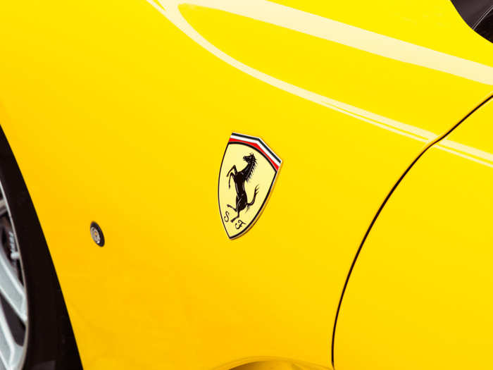 The 812 is a road car, but the Scuderia Ferrari badge reminds owners that the car comes from a company renowned for racing.