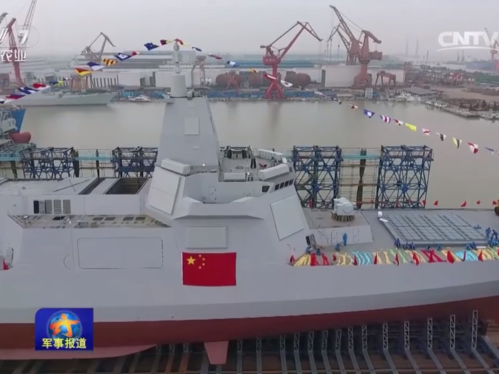 And for armament, Type 055 has 112 Vertical Launch System cells, each cell having a diameter of about 2.8 feet.