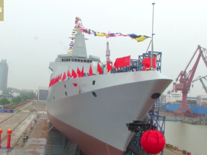 As for radars, Type 055 uses X and S-band radars, with the former being used to track smaller and stealthier targets, and the latter being used to track targets at greater ranges.