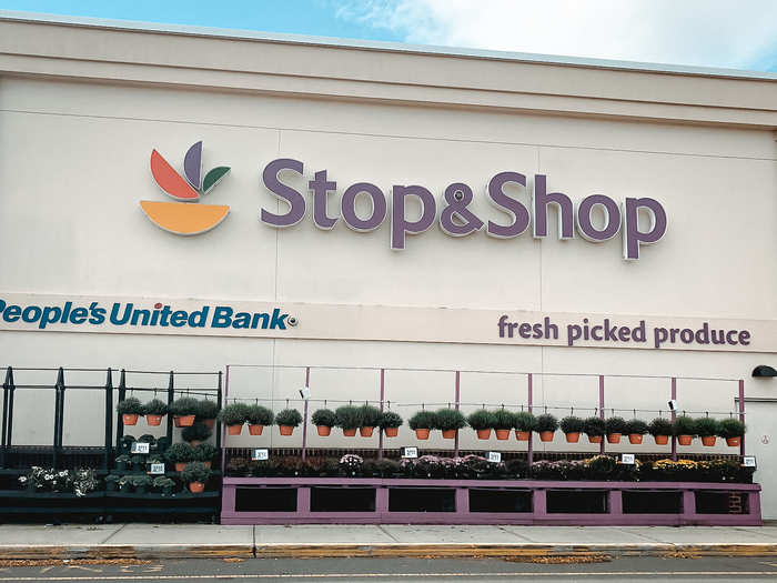 Next, I went to Stop & Shop in Tarrytown, New York.