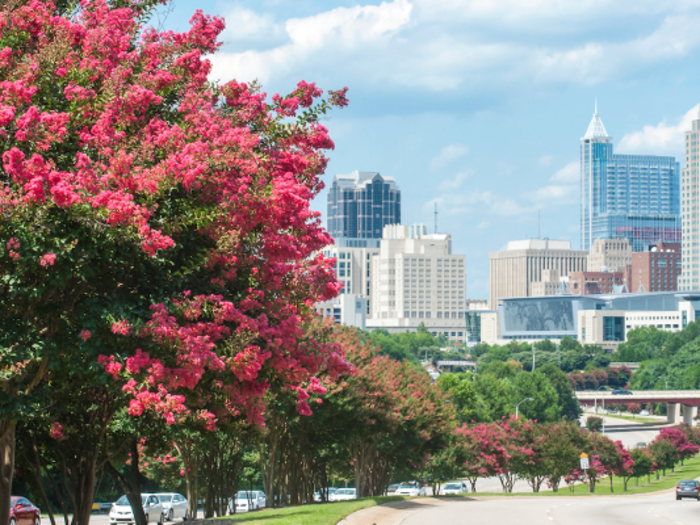 8. Raleigh, North Carolina