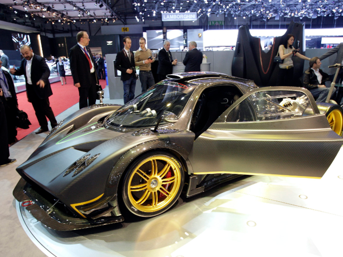 Abramovich also bought a Pagani Zonda Roadster, one of only 15 ever to be made.