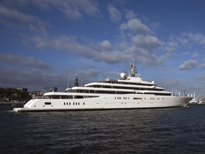 Abramovich later spent nearly $500 million on a superyacht called Eclipse.