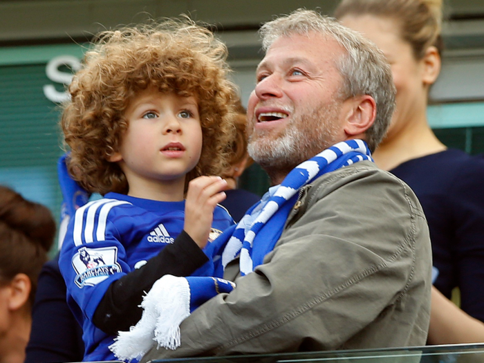 Abramovich and Zhukova share a son, Aaron, and a daughter, Leah.