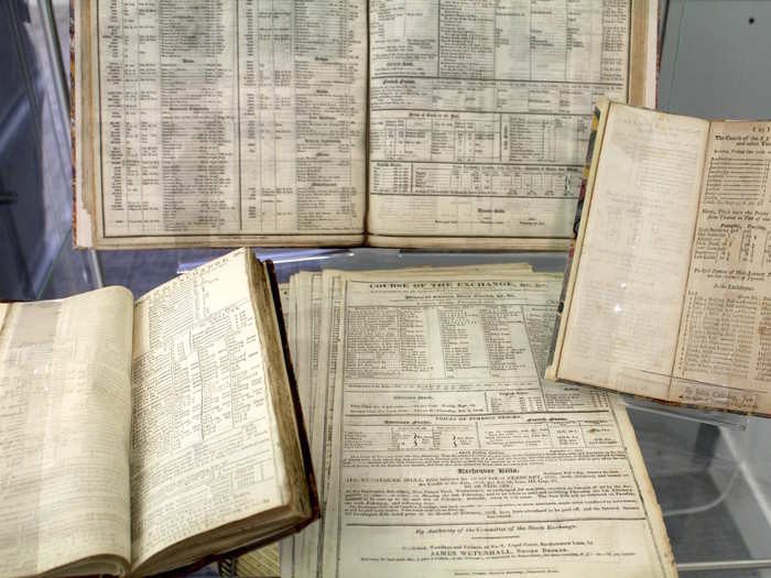 Before digitisation, this is how stock prices were recorded — painstakingly by hand in giant ledgers