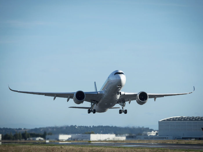 The A350-900 ULR first flew in April. The first aircraft was delivered to Singapore Airlines in late September.