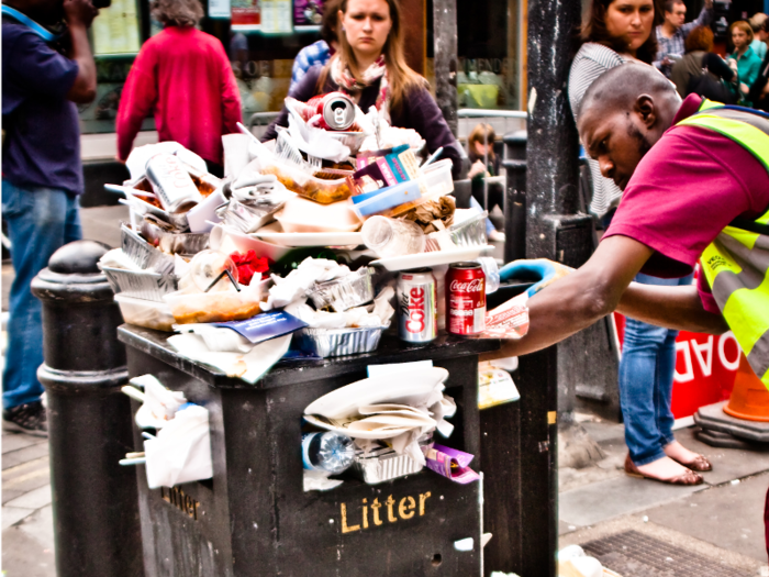 The smell of garbage everywhere. You can have the perfect apartment, walk outside, and just be hit with the most nauseating smell. — Carrieanne Reichardt, 25