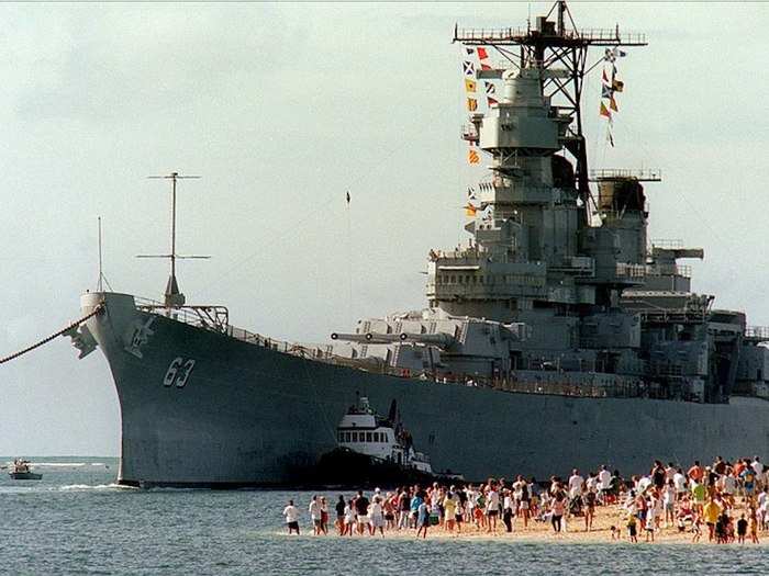 In 1992, the Mighty Mo was decommissioned for the second and last time. The battleship was removed from the Navy