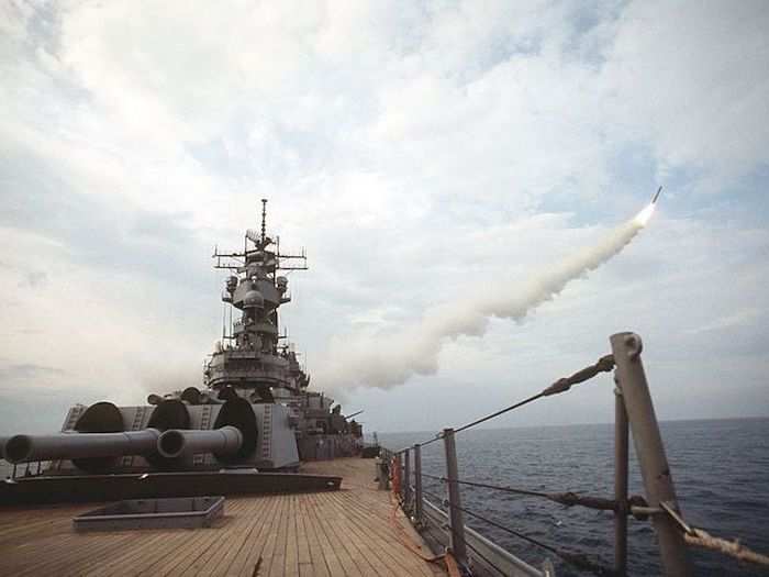 And these new weapons were put to use during the Gulf War, where the Mighty Mo fired at least 28 cruise missiles, as well as several hundred 16" rounds, on Iraqi targets.