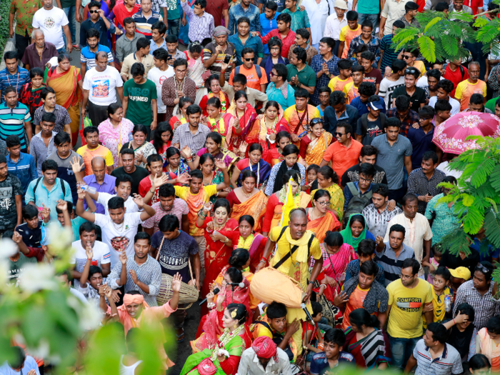 Dhaka is the largest city and most densely populated in Bangladesh. More than 19.5 million people reside in a total area of 300 kilometers — about 186 miles.