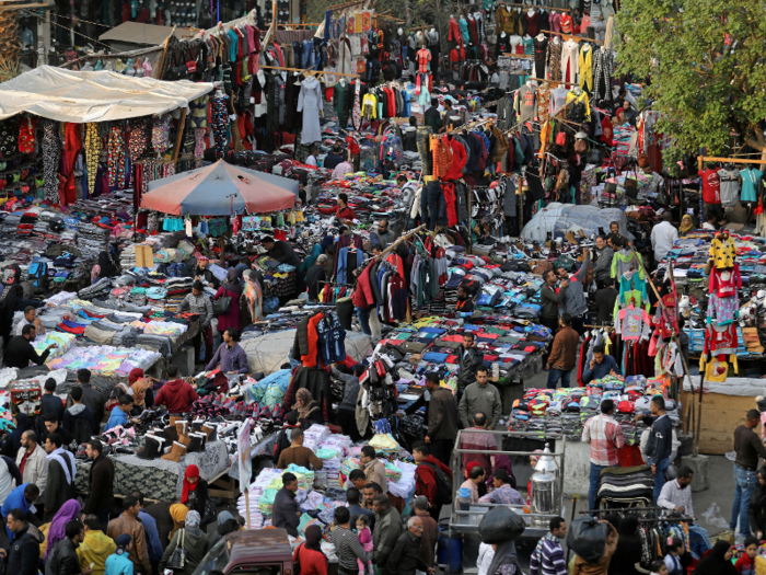 More than 20 million people call Cairo, Egypt, home. With high tourist rates, the city is teeming with people.