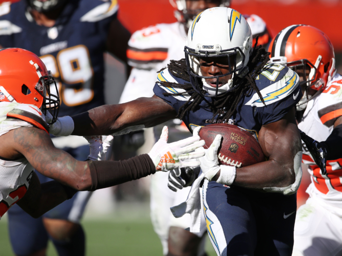 Los Angeles Chargers (-6.5) over Tennessee Titans (in London)