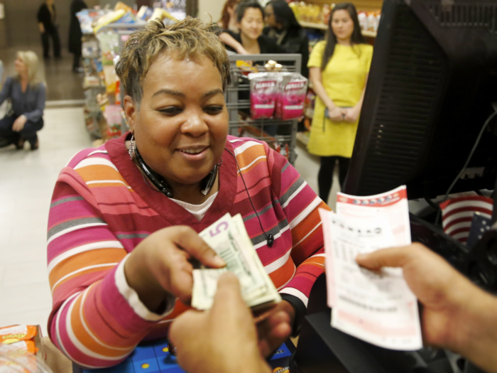 Missourian Sandra Hayes split a $224 million Powerball prize with 12 coworkers and soon found that certain acquaintances were more interested in her assets than her friendship.