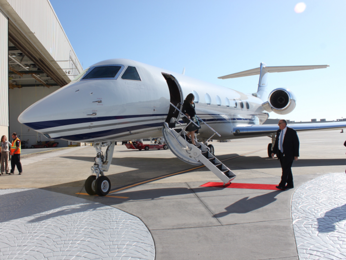 In 2016, Business Insider reporter Benjamin Zhang flew on a Gulfstream G550, the company