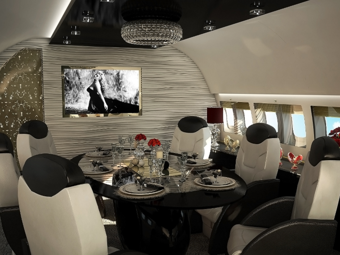 Jean-Pierre Alfano, creative director at AirJet Designs, another company that designs private jet interiors, said they focus their designs on ergonomics and comfort.