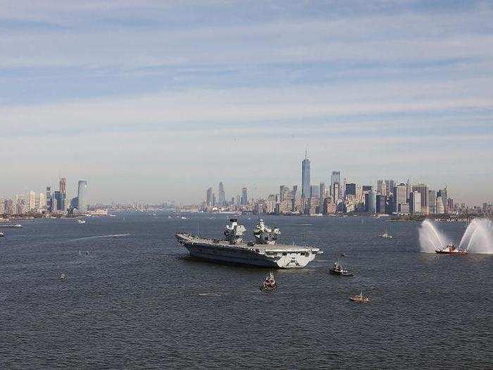 When an F-35 landed on the Queen Elizabeth late last month, it marked the first time in eight years that an aircraft has landed on a British carrier.