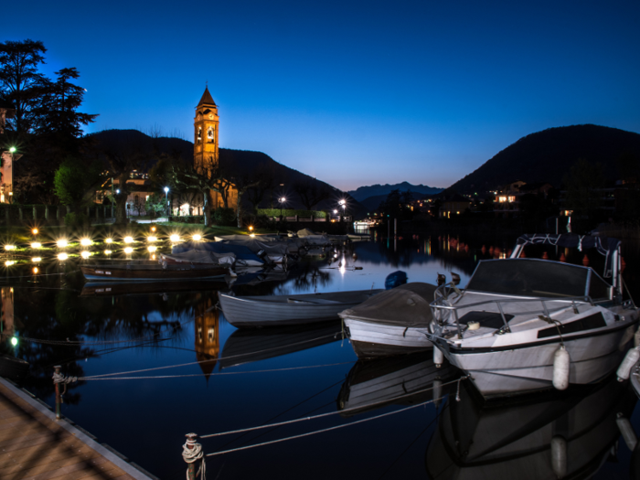 Thinking of enjoying a quiet night docked in the marina?