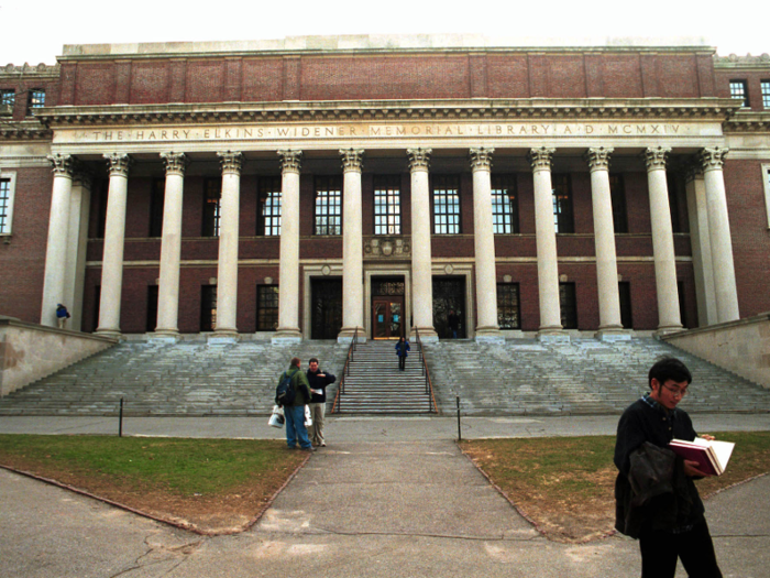 Over in Harvard Yard, Harvard