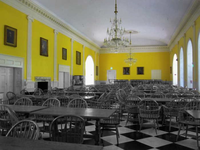 The Lowell House sports a beautiful common area.