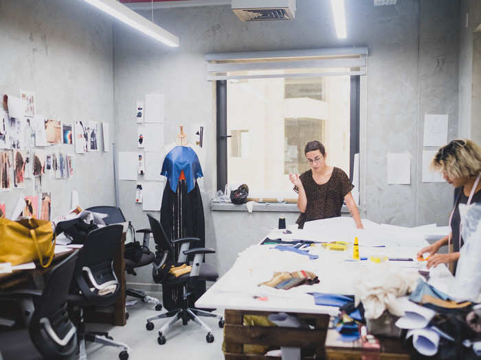 Connect, the tech hub, is currently hosting two French clothing designers who are working with two Palestinian designers for a December fashion show.