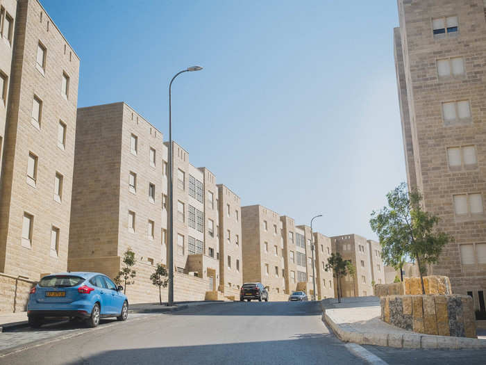 Rawabi is aimed at upwardly mobile middle-class Palestinians. It has all the services and amenities that would be impossible to find in Ramallah, the de facto capital of Palestine, and the surrounding towns and villages.