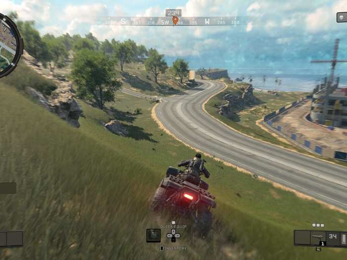 2. The vehicles, especially the ATV, are far better and easier to drive than in any other Battle Royale game.