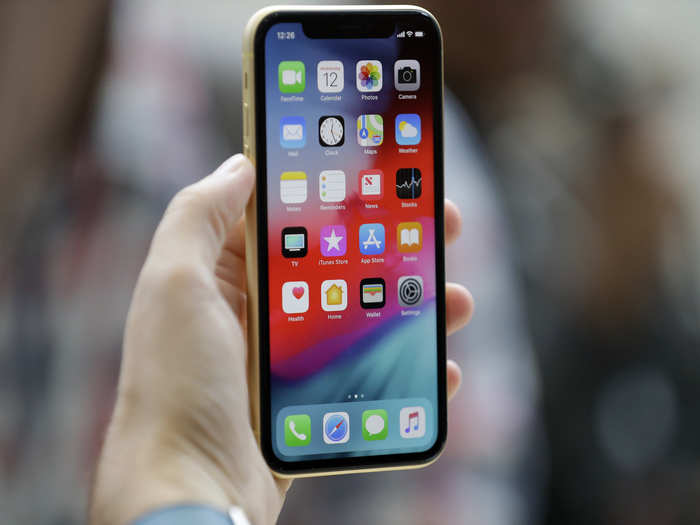 2. The iPhone XS display looks significantly better than the iPhone XR display.