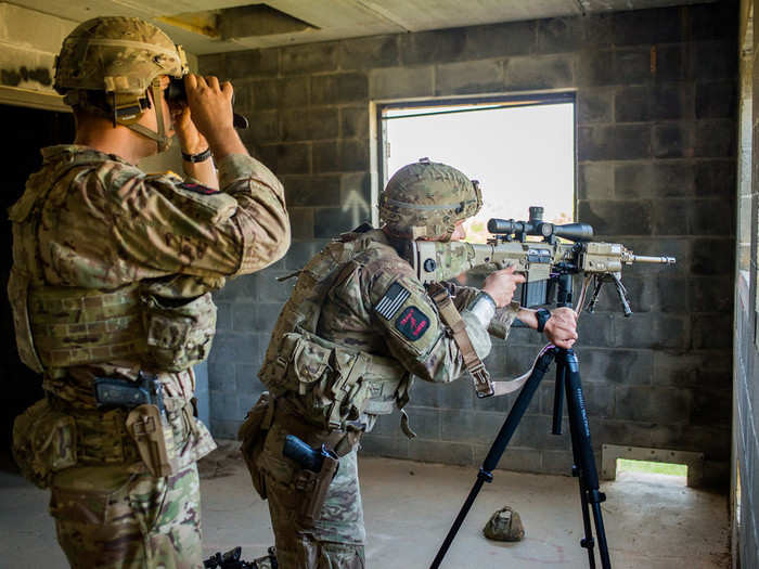 Snipers play a critical role in combat, with missions including "precision fires on enemy personnel and equipment, intelligence gathering, counter-sniper operations, infiltration and overwatch of [named areas of interest], occupation of and operations in support by fire positions, ballistic interdiction of IEDs, and disruption of enemy operations."