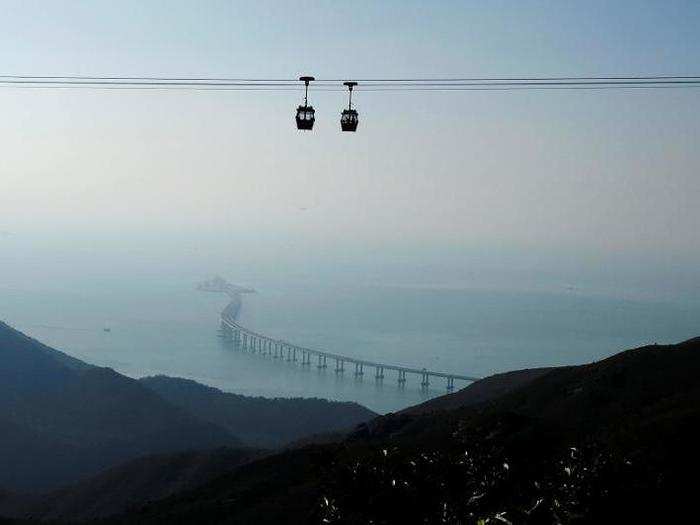 The Hong Kong-Zhuhai-Macau Bridge is designed to last for more than a century, and has the capacity to withstand major storms and earthquakes.