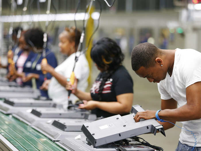 6. South Carolina — Smart Asset estimates over 1.1 million jobs are at risk of automation in the Palmetto State, including those that work on assembly lines in factories.