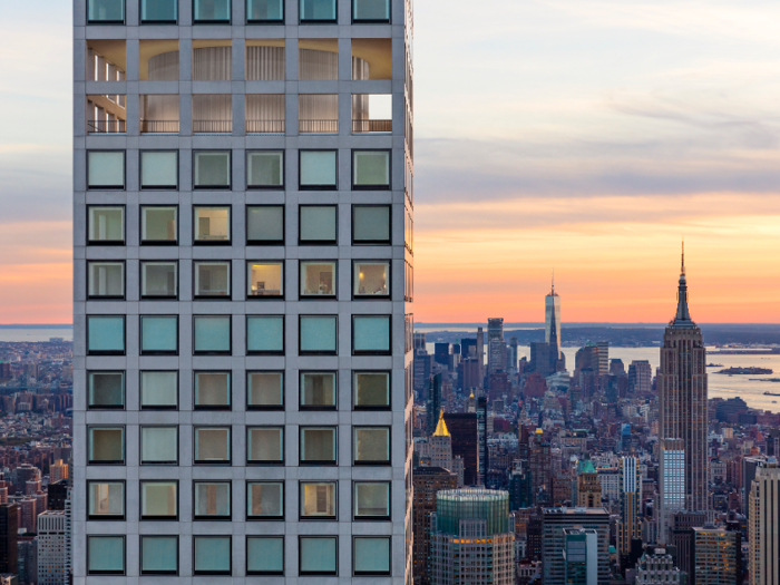 The $82 million penthouse for sale is on the 95th floor — but even though it