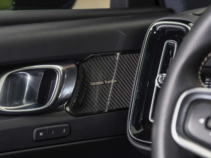 The harman/kardon audio system is sounds quite good — but it