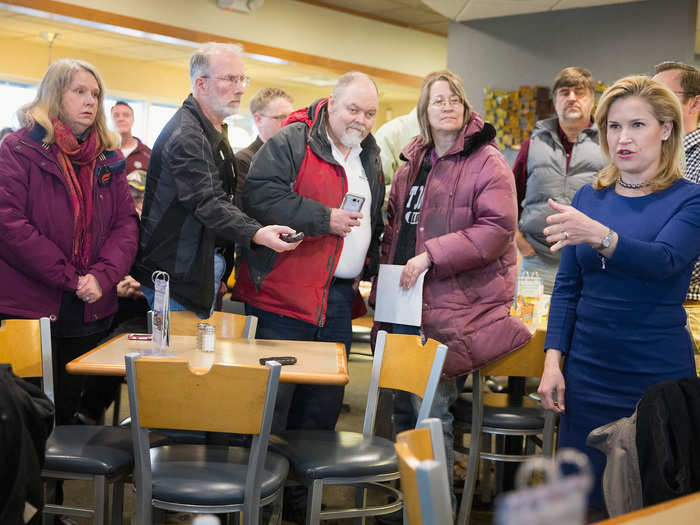 Ted decided to run in the Republican primary for president in 2015 — and Heidi took several months of unpaid leave from Goldman Sachs to campaign with her husband, earning praise for her natural charm and ease in winning over voters and donors.