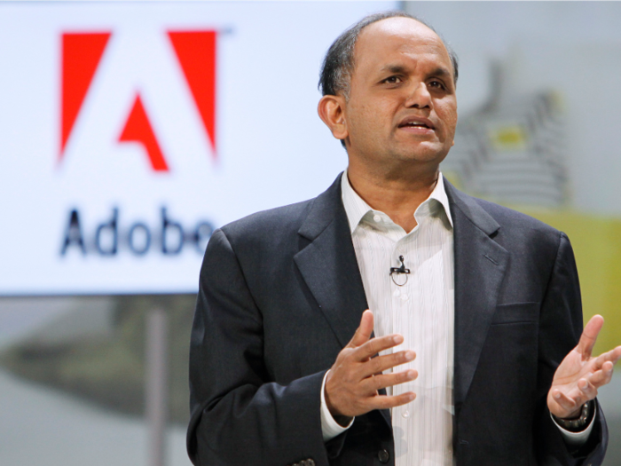 12. Shantanu Narayen, Adobe Systems