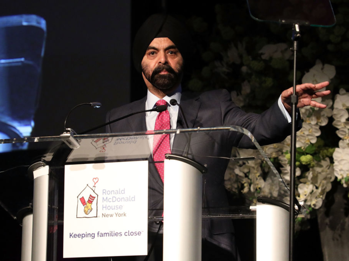 26. Ajay Banga, Mastercard