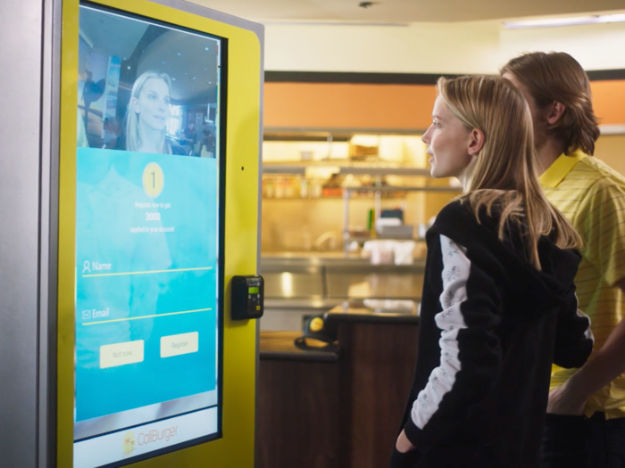 CaliBurger is also testing kiosks that automatically recognize the faces of certain loyal customers.