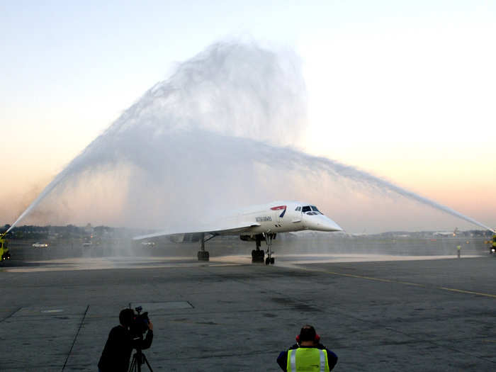 Despite being a financial flop, the Concorde