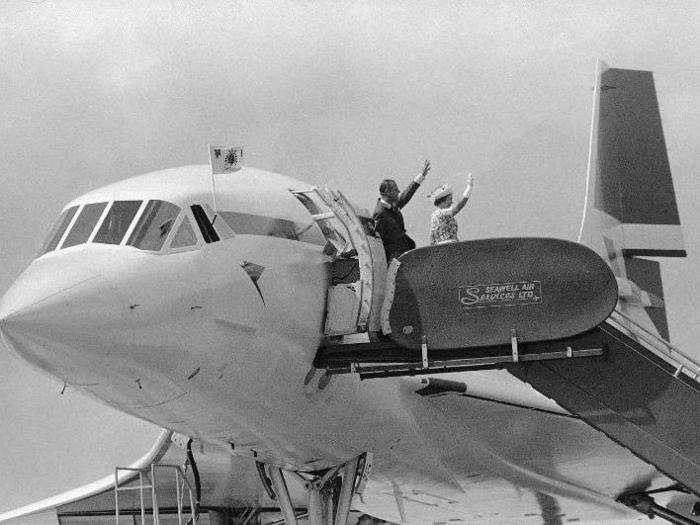 Concorde even served as the Queen