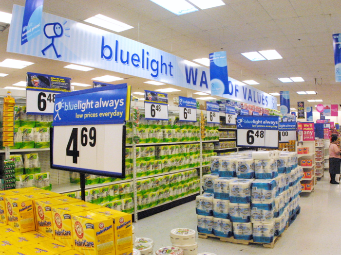 In late 1999, Kmart launched BlueLight.com, its online store.