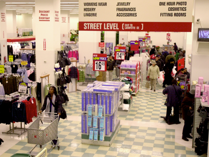 By 1981, there were 2,000 Kmart stores across the country.