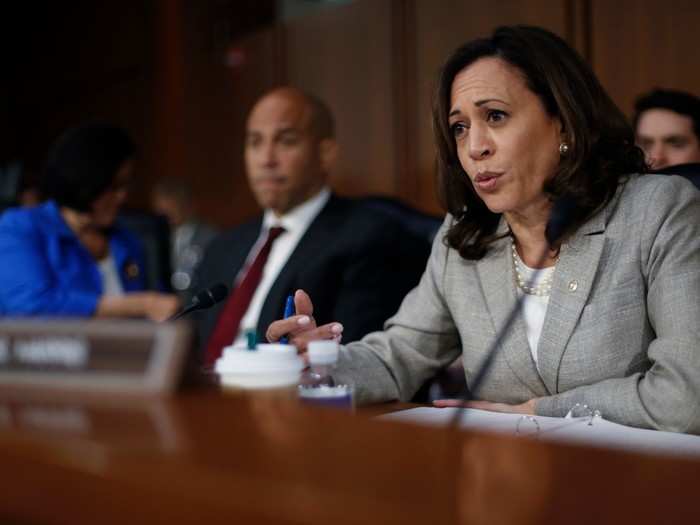 Democratic Sen. Kamala Harris