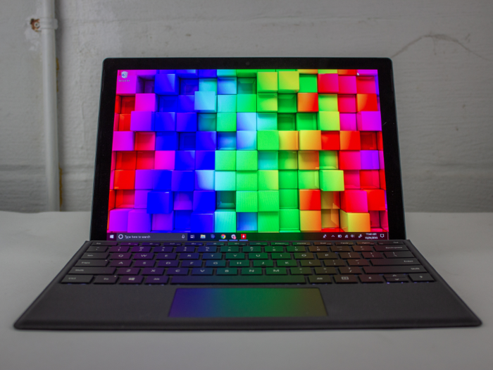 The 12.3-inch display is fantastic, but it could be slightly bigger.