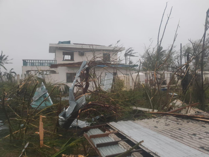 Stanko said the eye of the storm stretched from Saipan to Guam, completely enveloping Tinian.