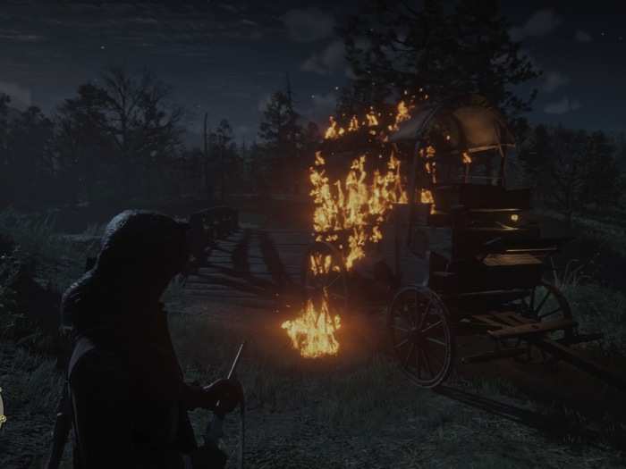 5. The tale of the cart on fire.