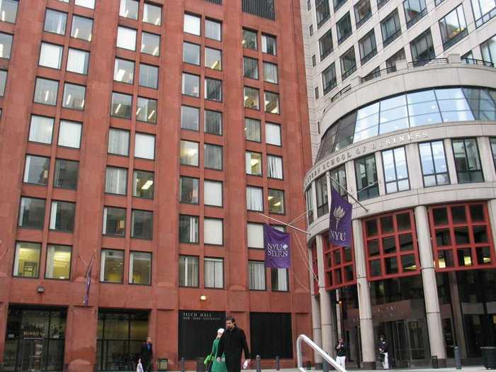 7 (tie). NYU (Stern)