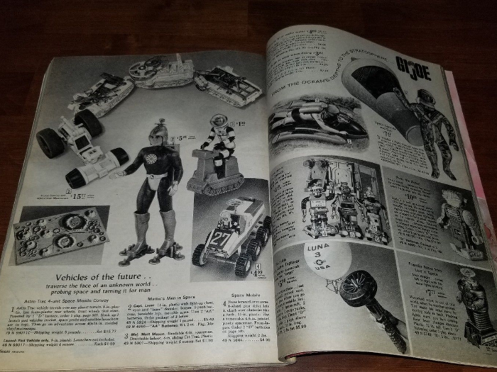 The 1968 Wish Book sold products like GI Joe action figures, toy robots ...